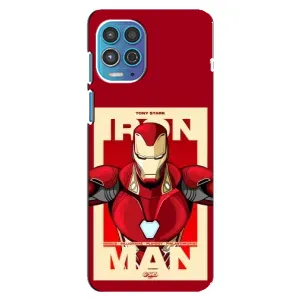 Чехол Супергерой Железный человек на Motorola MOTO G100 (Iron man)