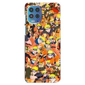 Чехлы с принтом Наруто на Motorola MOTO G100 (Коллаж Наруто)