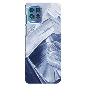 Чехлы со смыслом для Motorola MOTO G100 (Краски мазки)