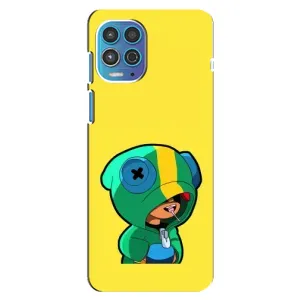 Чехол Бравл Старс для Motorola MOTO G100 (Леон (LEON))
