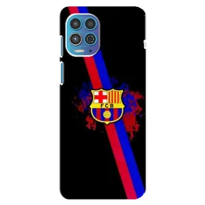 Чехол для Motorola MOTO G100 (Барселона) (Лого Барсы)