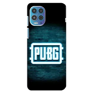 Чехол (TPU) с картинкой "Лого Пабг" на Моторола Мото джи 100 (Лого PUBG)