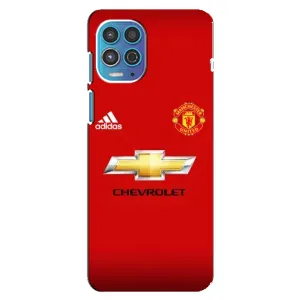 Силиконовые Чехлы принт Футбол на Motorola MOTO G100 (Man United)