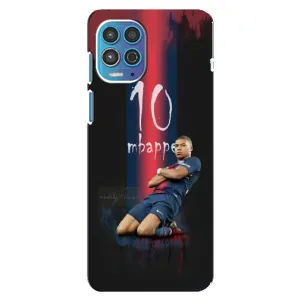 Чехол (TPU) с Футболистом на Motorola MOTO G100 (MBAPPE 10)