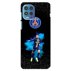 Чехол (TPU) с Футболистом на Motorola MOTO G100 (Мбаппе ПСЖ)