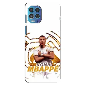 Чехол (TPU) с Футболистом на Motorola MOTO G100 (Мбаппе Реал)