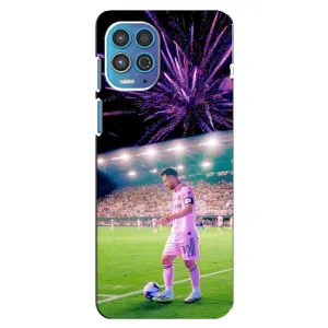 Чехлы Лео Месси в Майами на Motorola MOTO G100 (Месси в Майами)