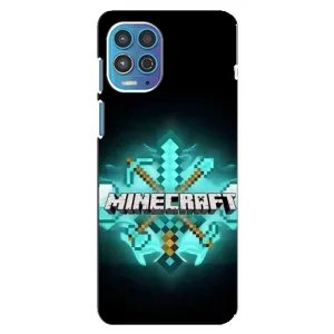 Чехол майнкрафт для Motorola MOTO G100 (MineCraft 2)