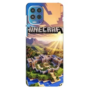Чехол майнкрафт для Motorola MOTO G100 (MINECRAFT)