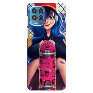 Чохол з картинкою Модні Дівчата Motorola MOTO G100 (Модна Дівчинка)
