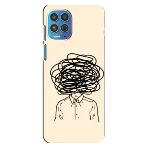 Чехлы со смыслом для Motorola MOTO G100 (Мысли)