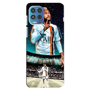 Силиконовый Чехол Motorola MOTO G100 (Неймар ПСЖ)
