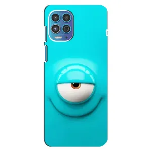 Силиконовые Чехлы (смешные стикеры) для Motorola MOTO G100 (Одноглазик)