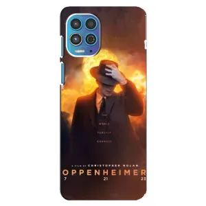 Чехол Оппенгеймер / Oppenheimer на Motorola MOTO G100 (Оппен-геймер)