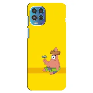 Чехлы с Патриком на Motorola MOTO G100 (Ошибочка)