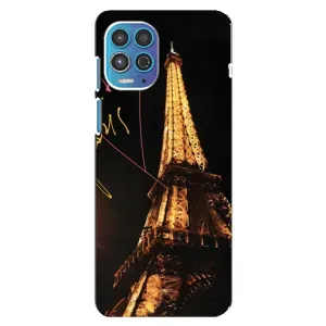 Чехол с Эйфелевой башней на Motorola MOTO G100 (Paris)