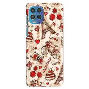 Чехол с Эйфелевой башней на Motorola MOTO G100 (Париж мечта)