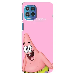 Чехлы с Патриком на Motorola MOTO G100 (Патрик)