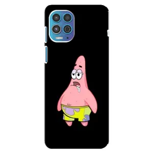 Чехлы с Патриком на Motorola MOTO G100 (Патрик завис)