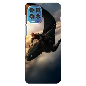 Чехол дракон Беззубик для Motorola MOTO G100 (Полет Беззубика)