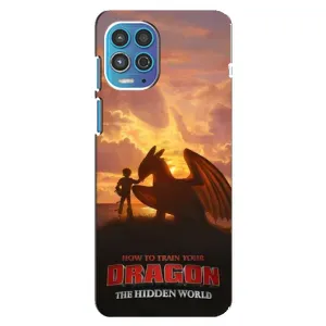Чехол дракон Беззубик для Motorola MOTO G100 (Постер Беззубика)