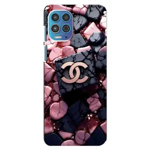 Чехол (Dior, Prada, YSL, Chanel) для Motorola MOTO G100 (Шанель)