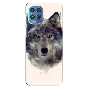 Чехол с Волком на Motorola MOTO G100 (Волк)