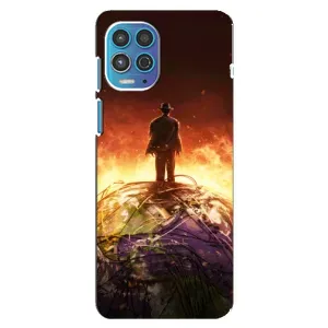 Чехол Оппенгеймер / Oppenheimer на Motorola MOTO G100 (Ядерщик)