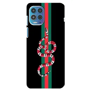 Чехлы Бренд GUCCI для Motorola MOTO G100 (Змей Гуччи)