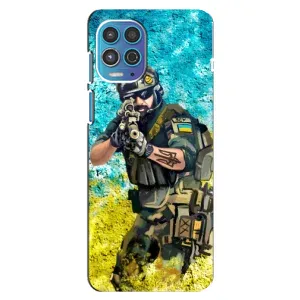 ЗСУ Чехлы (TPU) для Motorola MOTO G100 (ЗСУ Воин)