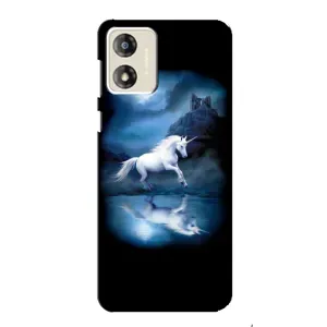 Чехол Unicorn на Motorola MOTO G13 (Единорог)