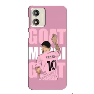 Чехлы Лео Месси в Майами на Motorola MOTO G13 (GOAT MESSI)