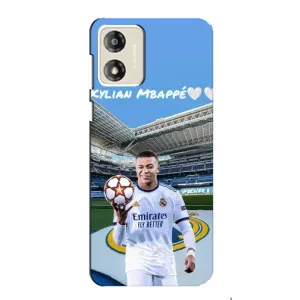 Чехол (TPU) с Футболистом на Motorola MOTO G13 (Mbappe Real)