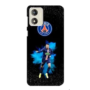 Чехол (TPU) с Футболистом на Motorola MOTO G13 (Мбаппе ПСЖ)
