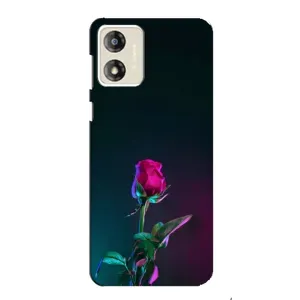 Чехлы с принтом Розочки для Motorola MOTO G13 (Ночная роза)