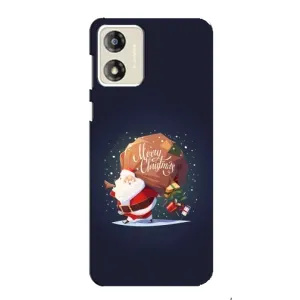 Чехол Санта Клаус для Motorola MOTO G13 (Подарки от Санты)