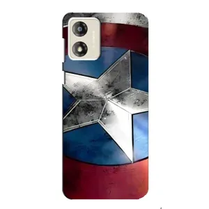 Чехол с Щитом Капитана Америки на Motorola MOTO G13 (Щит Капитана Америки)