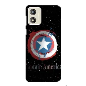 Чехол с Щитом Капитана Америки на Motorola MOTO G13 (Щит Капитана)