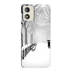 Чехлы на Новый Год Motorola MOTO G13 (Снегом замело)
