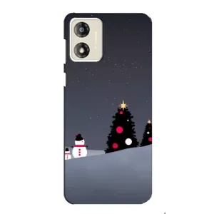 Чехлы на Новый Год Motorola MOTO G13 (Снеговички)