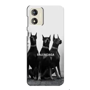 Чехол ДОБЕРМАН для Motorola MOTO G13 (Три добермана)