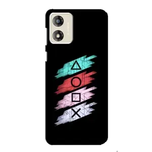 Чехол КИБЕРСПОРТ для Motorola MOTO G13 (Значки Sony)