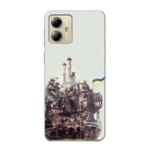 Чохли на військову тематику для Motorola MOTO G14 (Азовсталь)