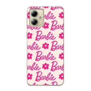 Силиконовый Чехол Барби Фильм на Motorola MOTO G14 (Barbie)