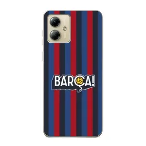 Чехол для Motorola MOTO G14 (Барселона) (BARCA)