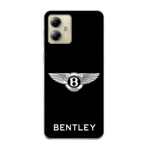 Чехлы с тематикой "Крутые машины" на Motorola MOTO G14 (Logo Bentley)