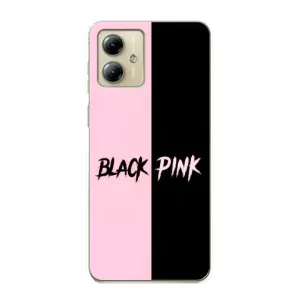 Чехлы с картинкой для Motorola MOTO G14 (BLACK PINK)