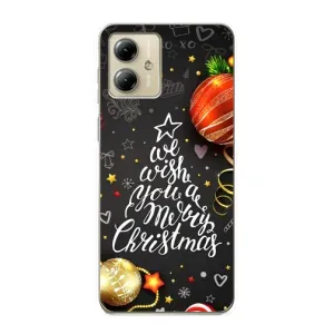Чехол Новогодняя Елка на Motorola MOTO G14 (Елочка)