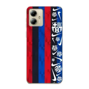 Чехол для Motorola MOTO G14 (Барселона) (Фанат Барсы)