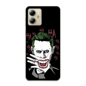 Чехлы с картинкой Джокера на Motorola MOTO G14 (Hahaha)